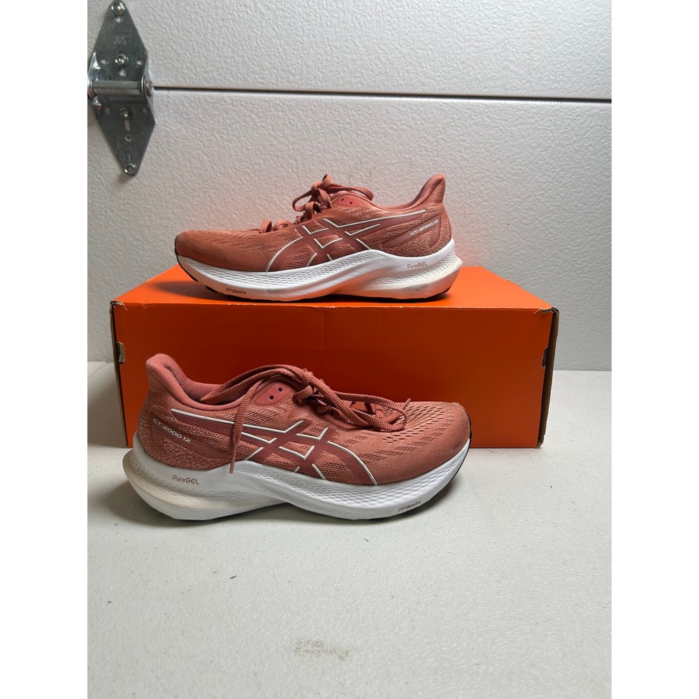 ASICS GT-2000 12 Rose Dust White Size 7 #3021